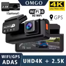 4K録画対応の前後ドライブレコーダー