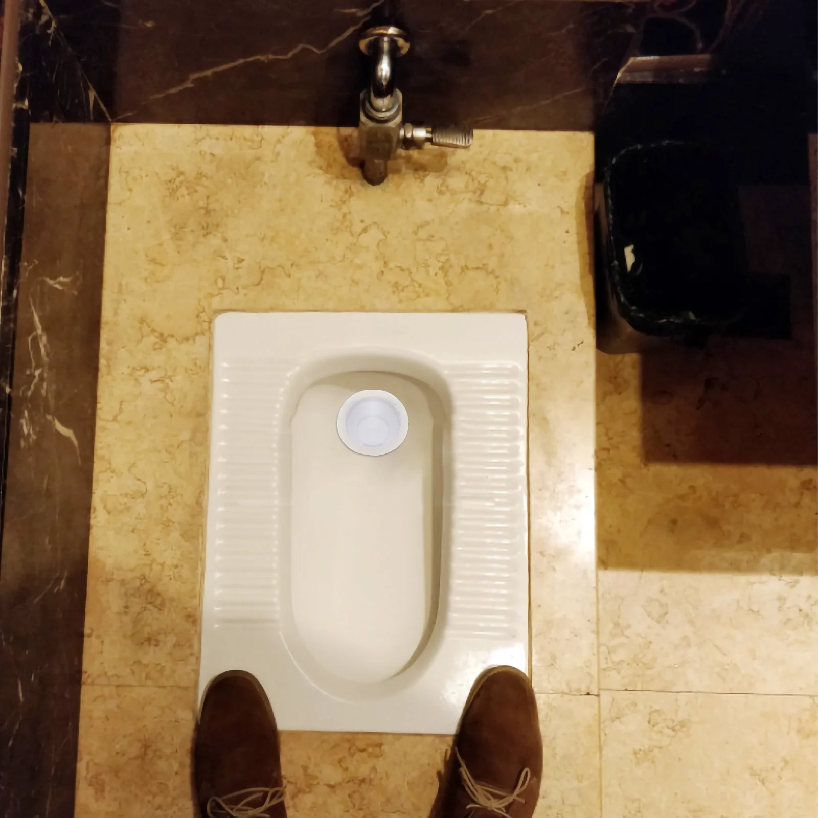 2pcs Toilet Device For Squat Toilets Prevents Clogs Bad Smells Easy Install Freshener Rubber Ring Bathroom