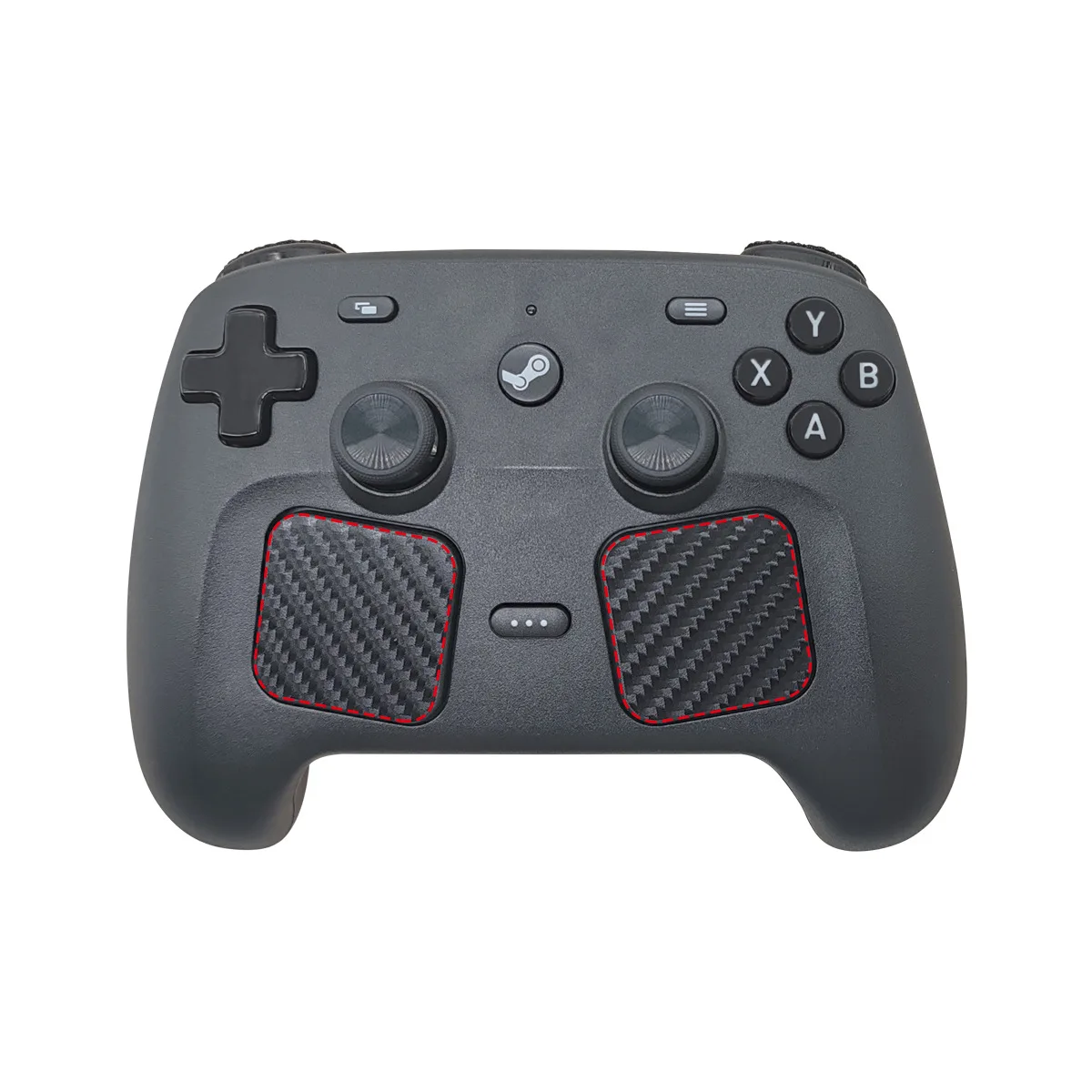 10Pcs/Set For Steam Controller Carbon Fiber Textured Joystick Cap Button Sticker for Steam Controller 2 Game Controller Stickers