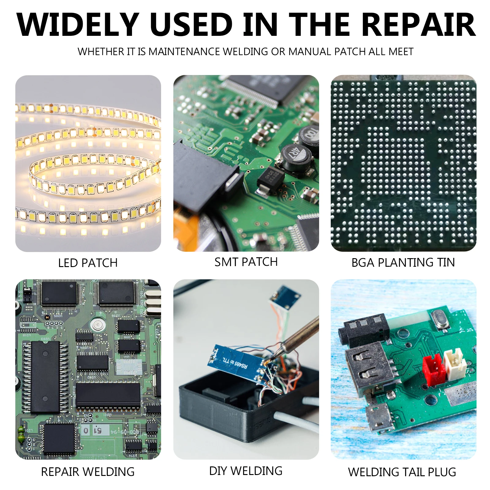 TANGHONG Low Medium High Temperature Lead-Free Syringe Solder Paste Sn42bi58 SMD Led Iphone Repair Soldering Welding Paste 138℃