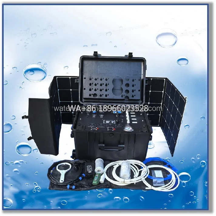 نظام تحلية لمياه الشرب والفنادق نظام تحلية المياه المحمول Ro UF Filter12V 24V 220V مياه التناضح بالطاقة الشمسية #1