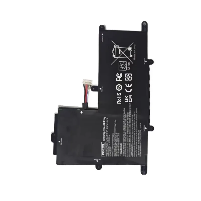 ใหม่ PO02XL 7.6V 4960mAh แบตเตอรี่แล็ปท็อปสำหรับสตรีม 11 โปร G2 11-R014WM PO02XL HSTNN-DB7G
