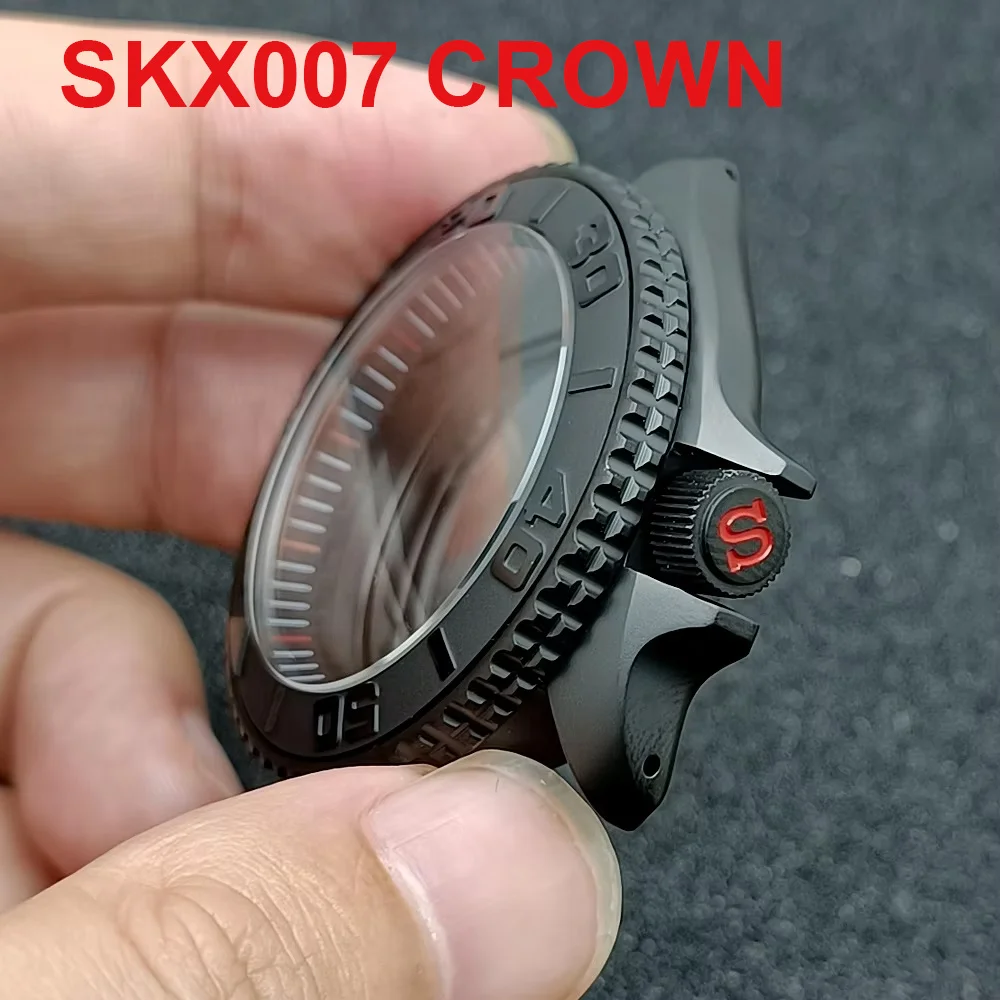 Screw-in Case Replace High Quality Watch Crown Engraved Signed 'S' fits N h35 Nh36 movement 3 Style