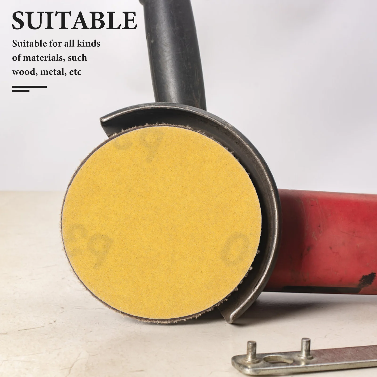 100 قطعة دعم توافدوا الصنفرة القرص تنوعا لاصق الرملي منصات ل ساندر مداري دريوال الرملي طلاء السيارات تلميع #3