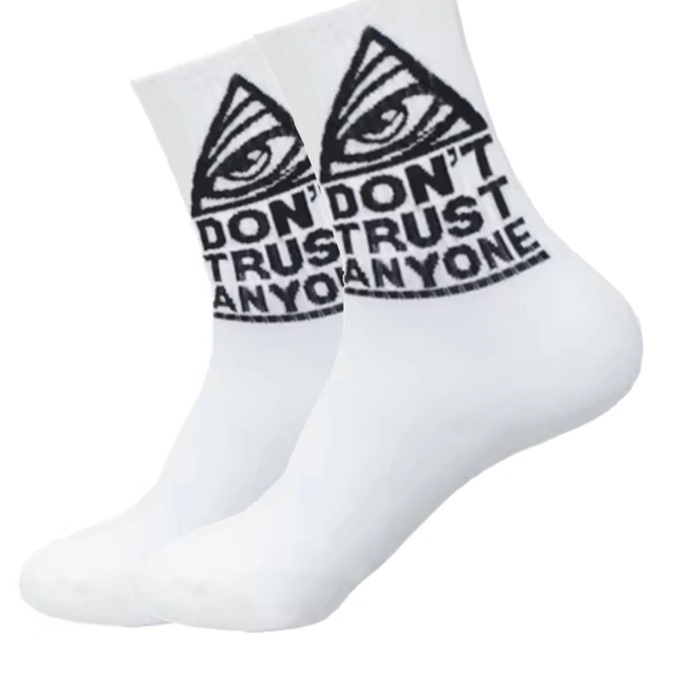 1 Pair Men's Fashion Hip Hop Hit Color on Fire Crew Socks Red Flame Blaze Power Torch Hot Warmth Street Skateboard Cotton Socks