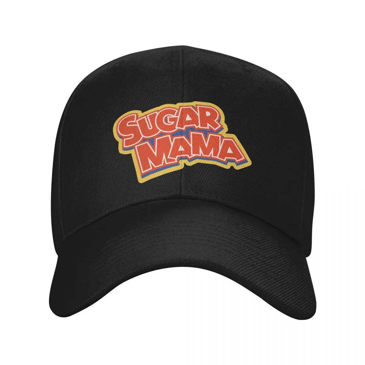 1960s Sugar Mama Candy Bar Logo Baseball Cap hard hat Sunhat Designer Hat custom Hat Ladies Men's