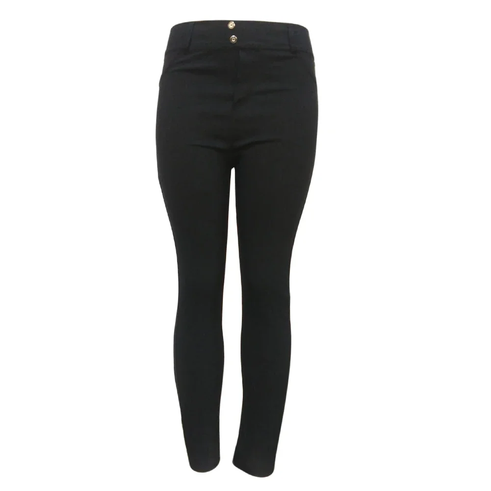 2024New Fashion Winter Women High Waist Slim Skinny Pant Legging Warm Cotton Blend Stretch Pant Pencil Trouser