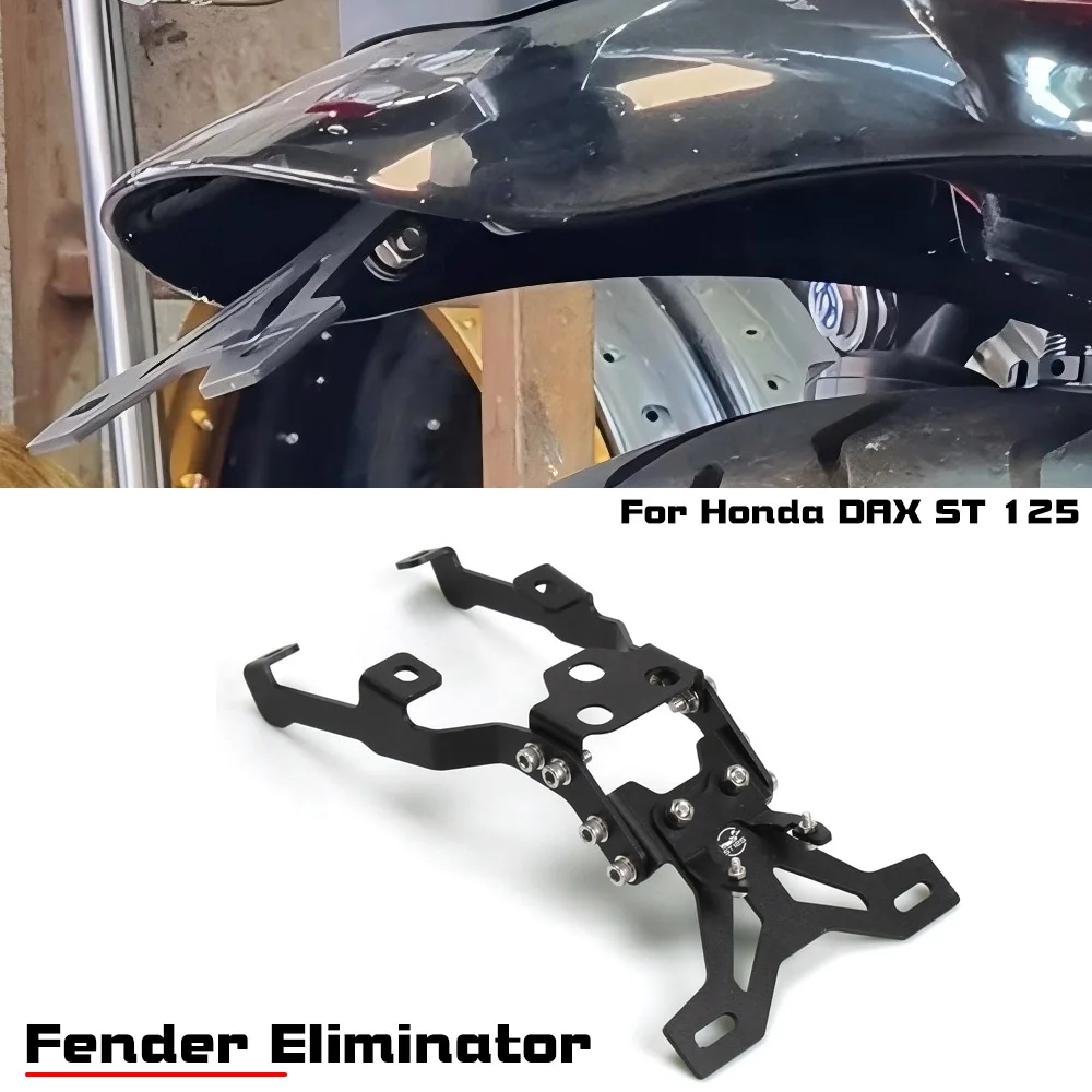 For Honda ST Dax 125 Dax125 ST-125 ST125 Motorcycle Accessories Tail Tidy Fender Eliminator kit License Plate Holder Bracket