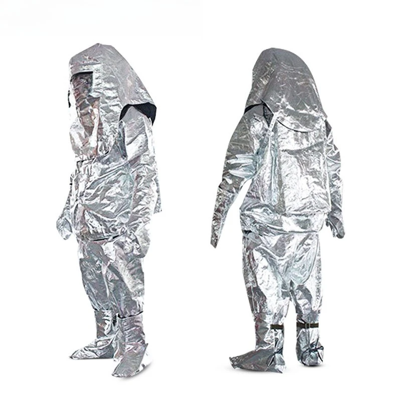 

Fire insulation clothing 1000 degrees high temperature resistant aluminum flame retardant fireproof belt backpack forest fire