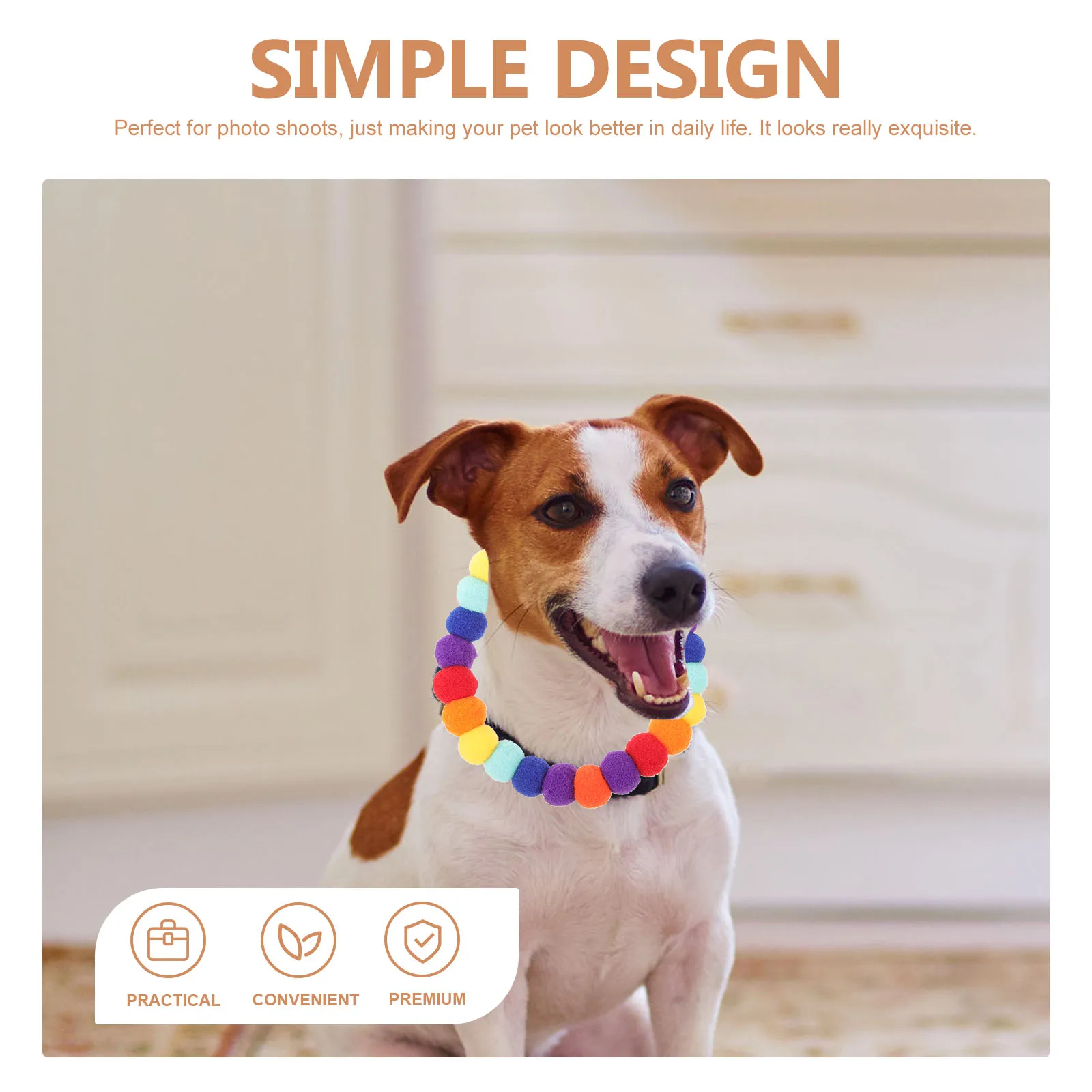 

Pet Necklace Dog Collar Cute Soft The Cat Collars Accessories Polyester Small Vacation