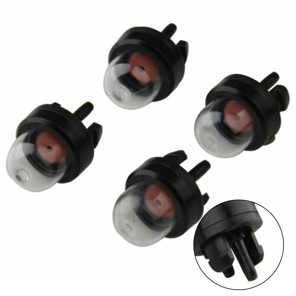 Set of Four For Primer Bulbs for McCulloch For Homelite For Poulan and For Echo Chainsaw Compatibility with Various Models
