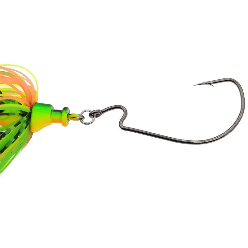 Spinnerbait OUTKIT falda silicona cuerpo metálico - imagen 2
