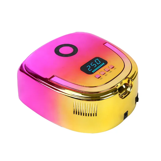 96W Rechargeable Nail Lamp with Handling Gel Polish Curing Machine Cordless UV LED Lamp Nail