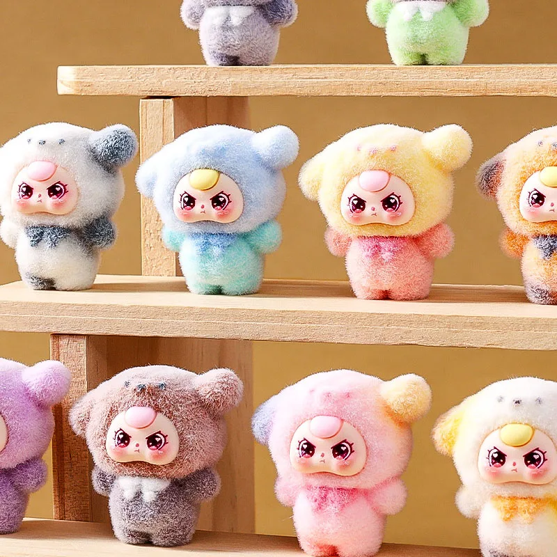 10 stücke Nette Cartoon Figuren Desktop Auto Dekorationen Kleine Ornamente Neue Geschenk DIY Zubehör