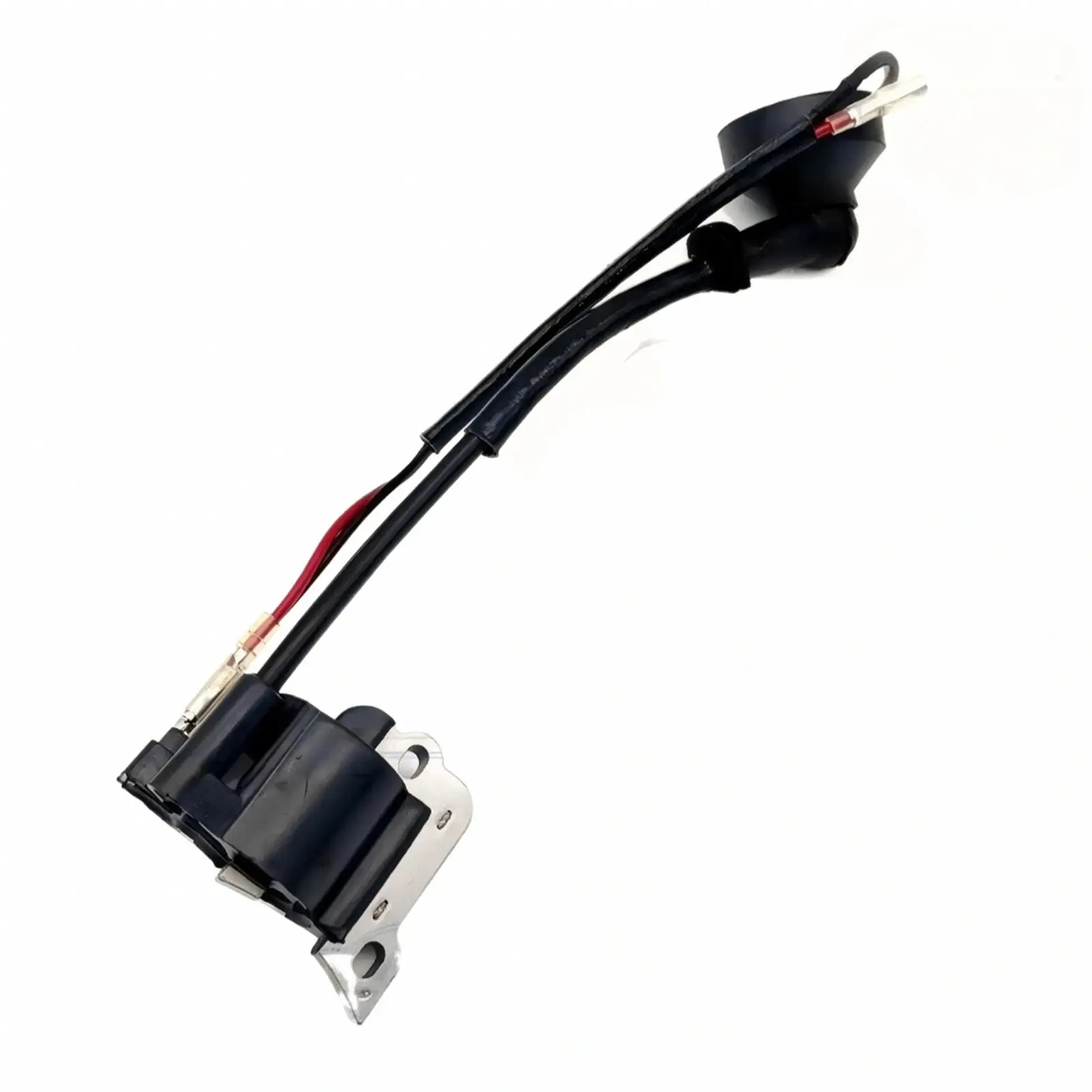 Ignition Coil Assembly High Temperature Resistant Ignition Coil with Ignition Terminal Plug Boot Plug Boot Replacement Part