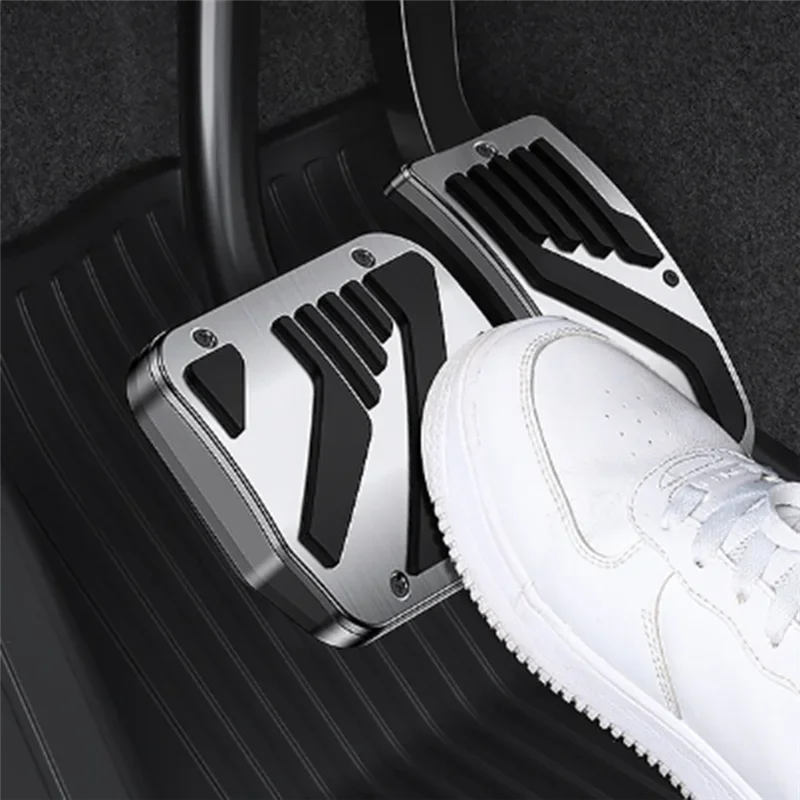 

НОВЫЙ автомобильный чехол для педалей, нескользящий чехол, педаль акселератора, чехол для педали тормоза для Tesla Model 3 Highland Y Juniper