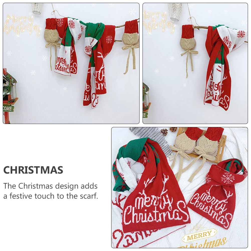 

Scarf Parent-child Gift Box Gifts for Women Winter Keep Warm Cotton Scarves