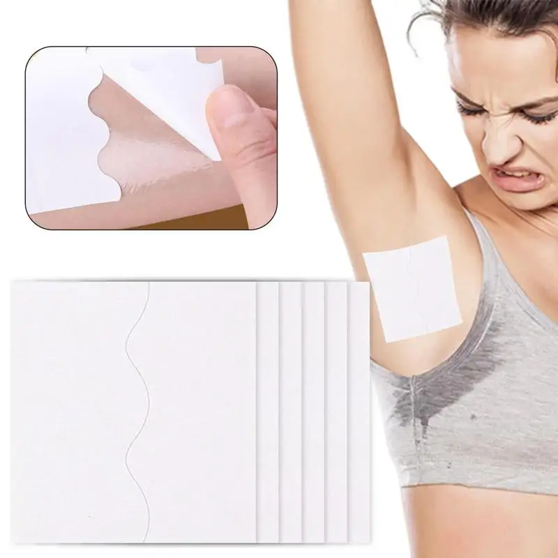 Coussinets anti-transpiration ultra fins pour hommes, 20 pièces, tampons sous-ati elles, autocollants invisibles, pour garder au sec, doux