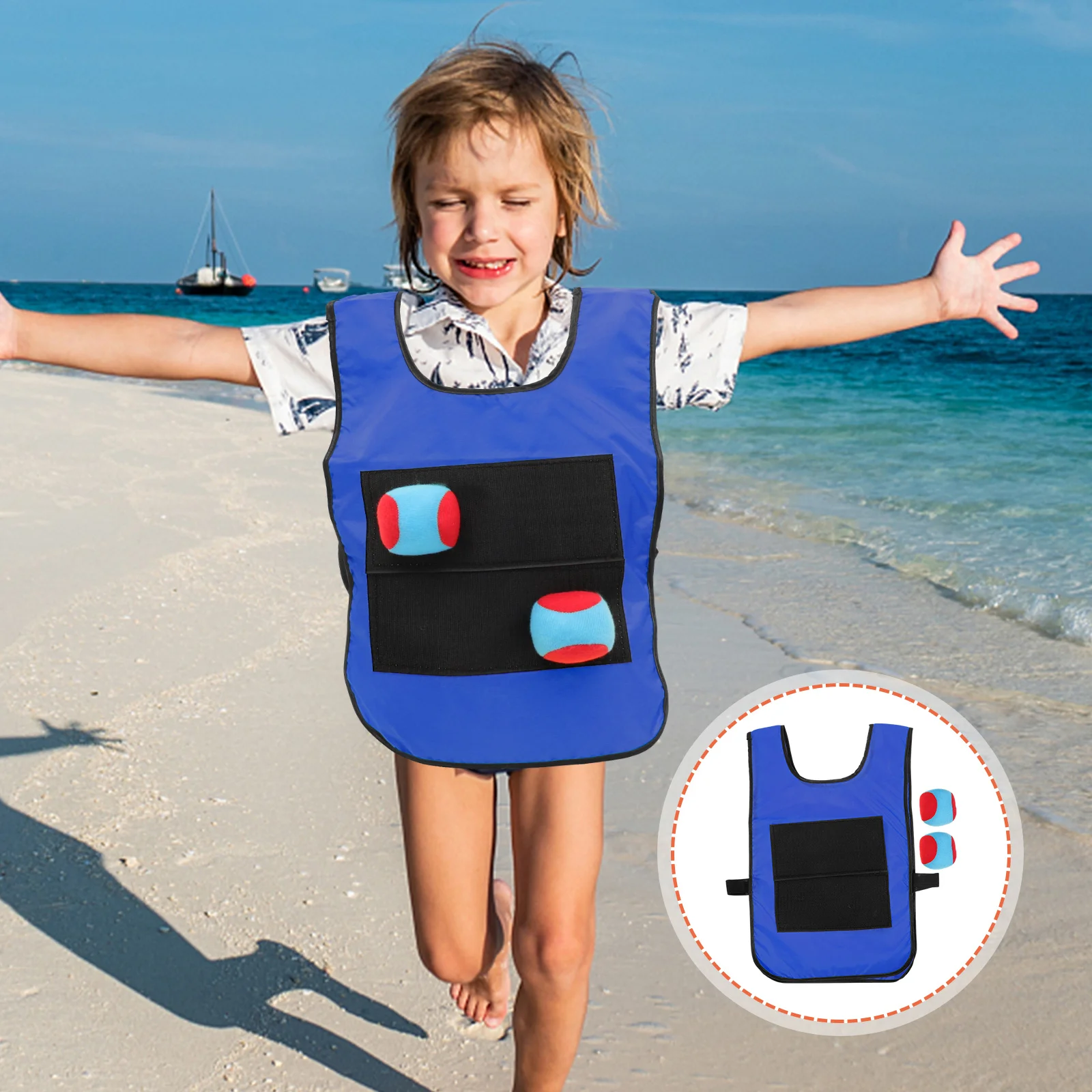 مجموعة واحدة من ألعاب الكرة اللزجة للأطفال، مجموعة الدعائم، مواد ممتازة متينة، ألعاب خارجية للأطفال، لعبة كرات لاصقة #1