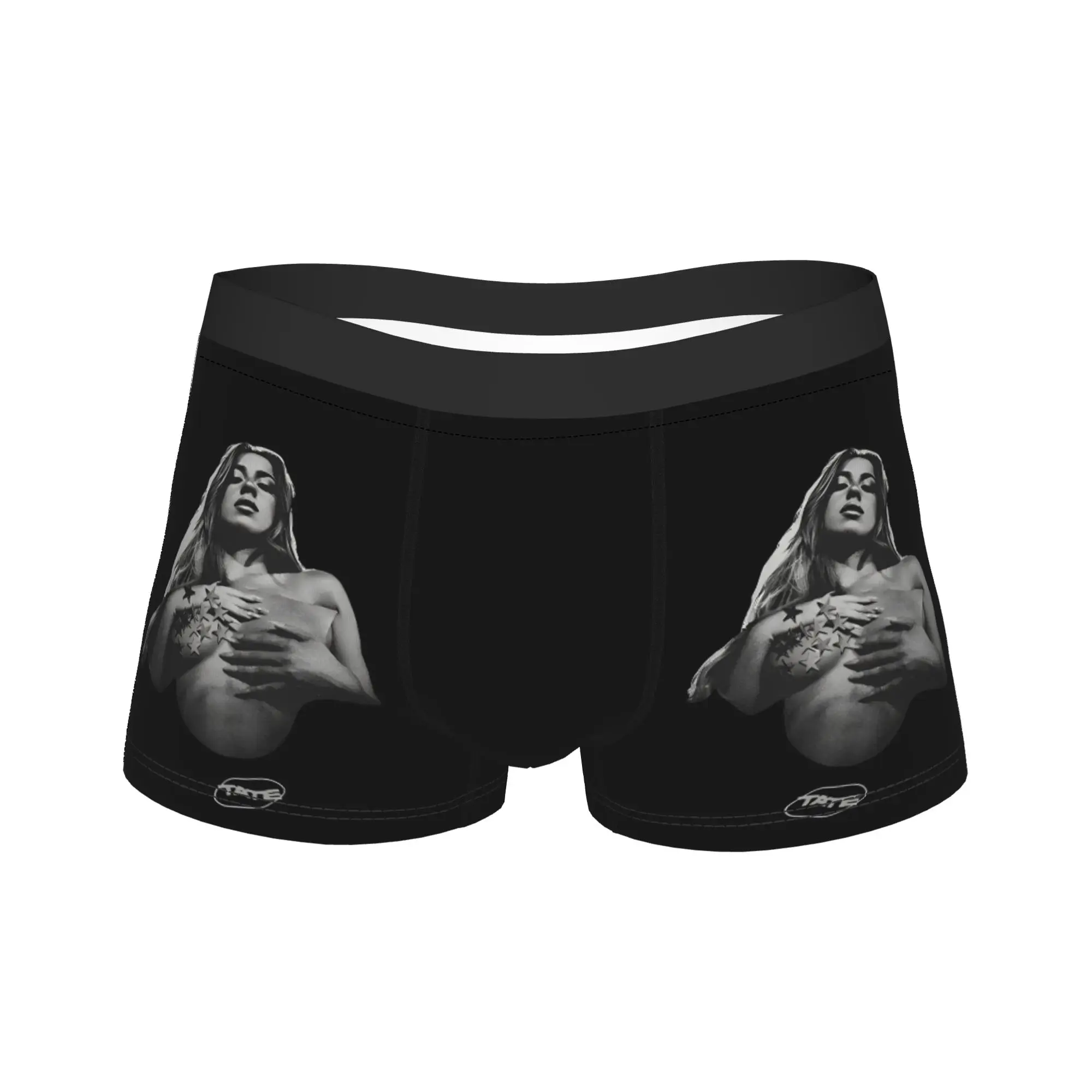 

Мужские трусы-боксеры Tate McRae Underwear 2025 Album, эластичные, на заказ, большие размеры