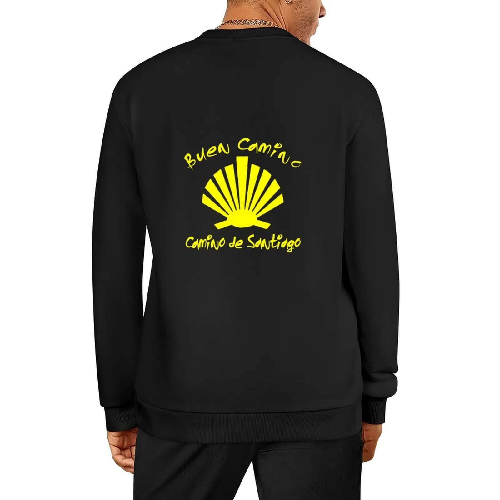 Buen Camino de Santiago. Compostela Peregrino Jersey ropa para hombre ropa de estilo coreano ropa de anime sudaderas de gran tamaño