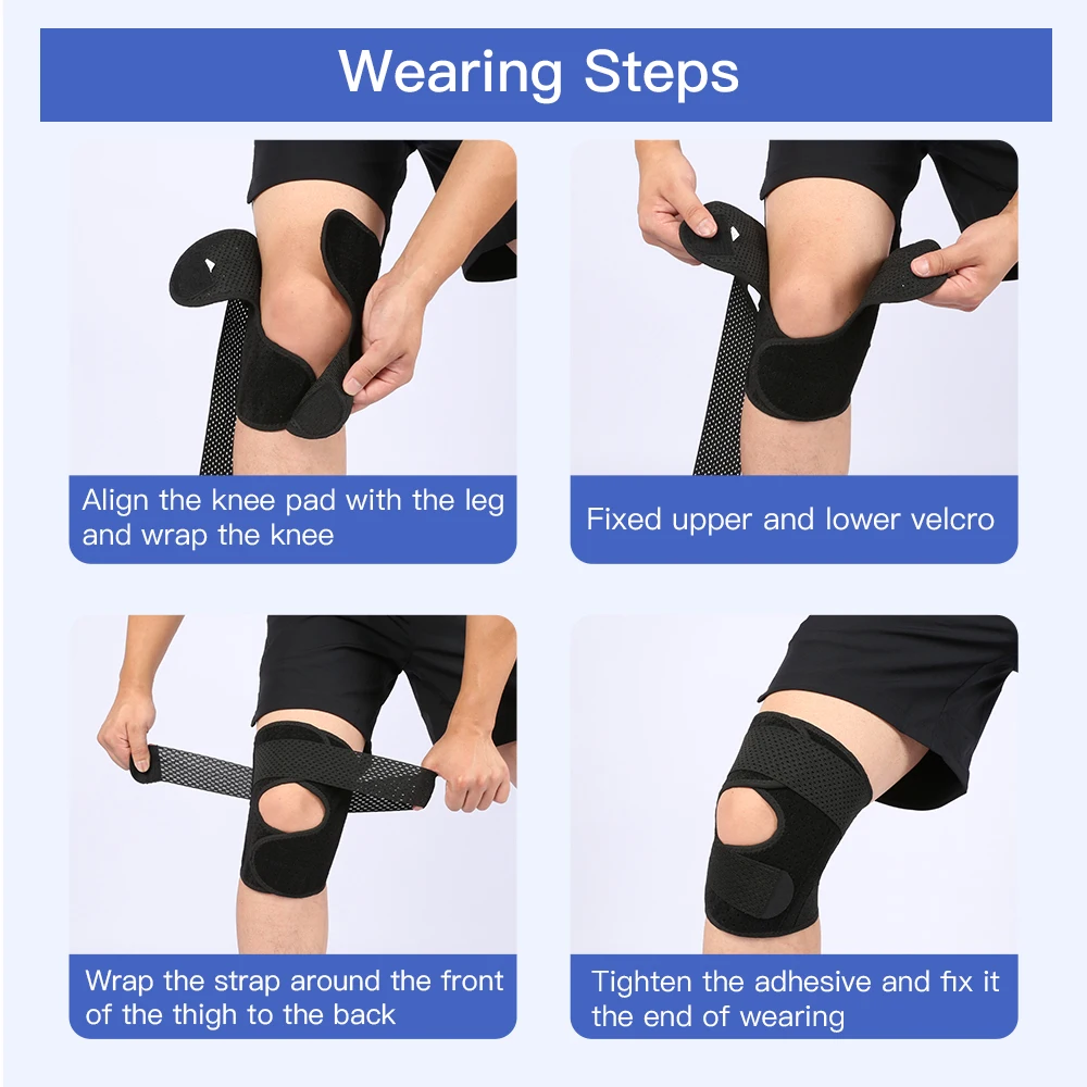กีฬา Kneepad แรงดันยืดหยุ่นเข่า Pads เข่าสนับสนุนข้อต่อ Protector ฟิตเนสเกียร์การกู้คืนการบาดเจ็บ Brace Protector ลื่น