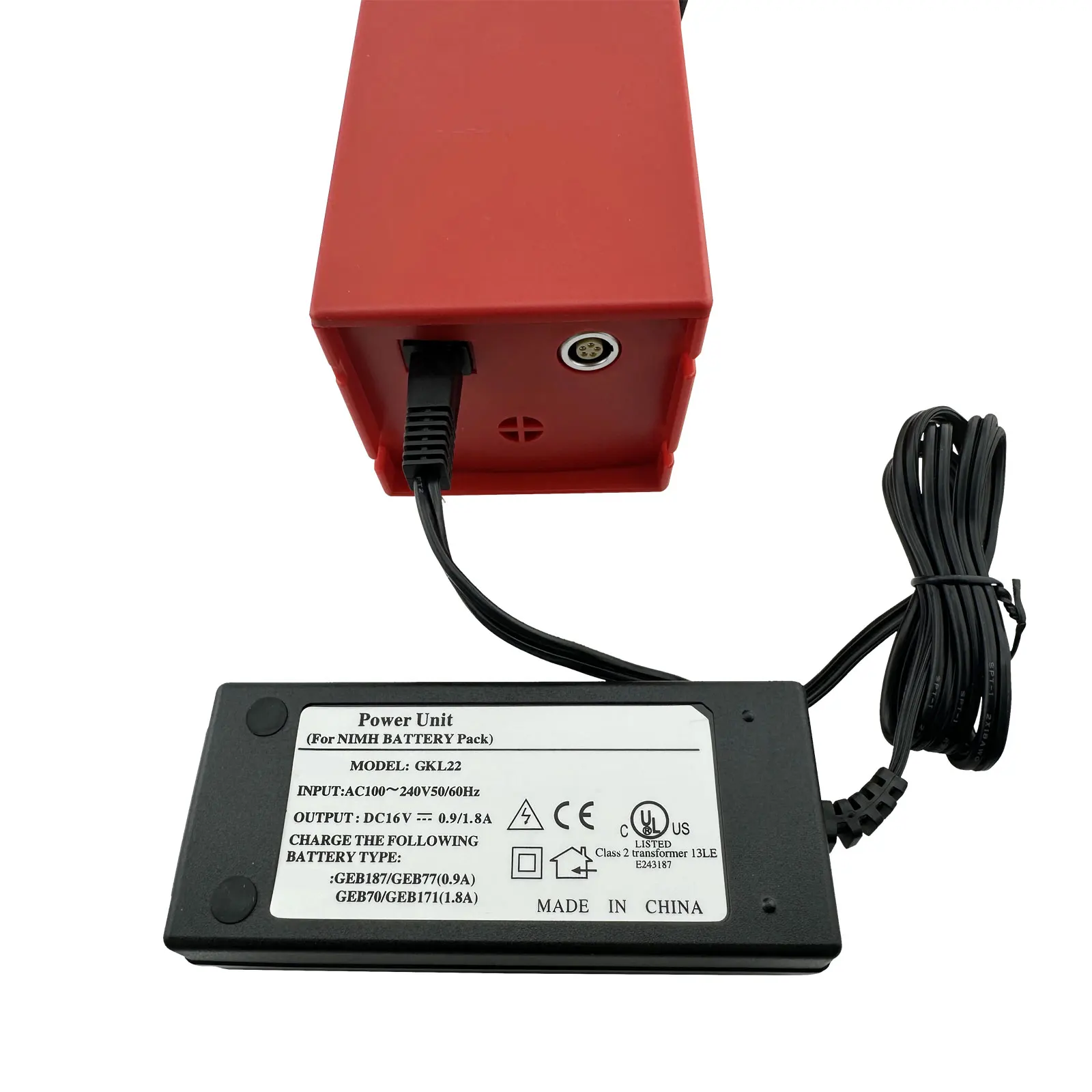 

With Charger and Cable GEB171 External Battery Pack for Leica Total Stations TPS400 TPS700 TPS800 TPS1100 TPS1200 GPS500 GPS1200
