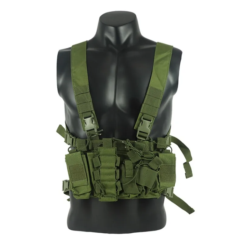 Field Vest Tactical Tank Top for Training Outreach Training Sports Chest Hanger Quick Release Bag