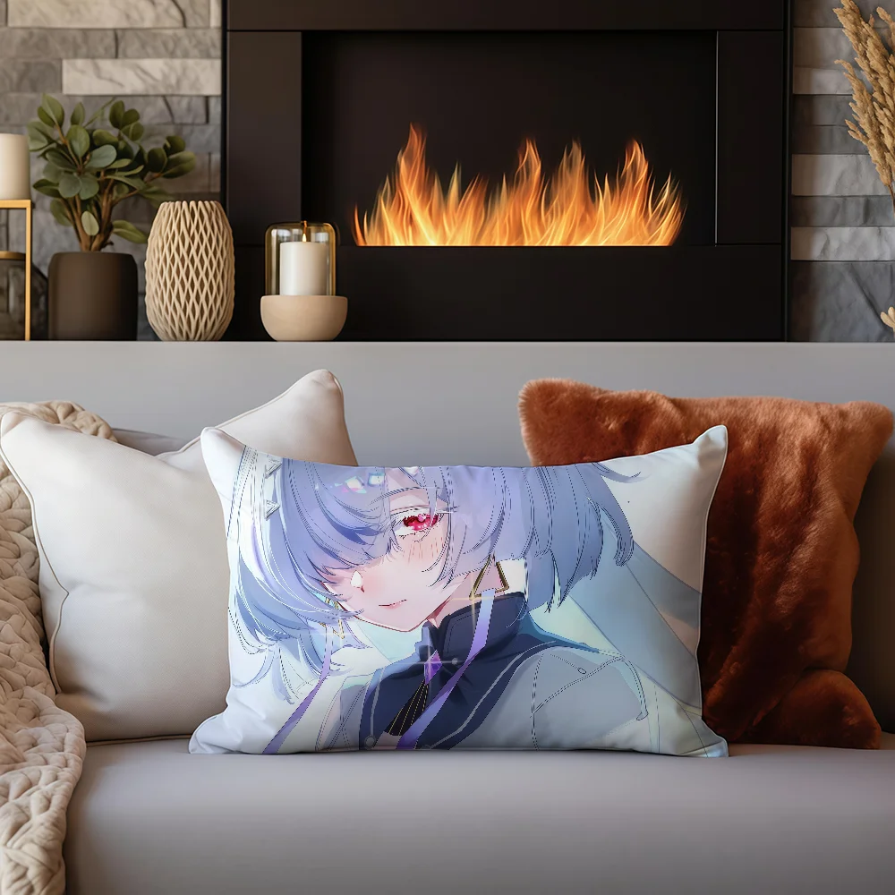 Wuthering Waves MORNYE C Cushion Cover Sofa Living Room Office Rectangle Pillow Home Coffee Shop Bedding Hit Product