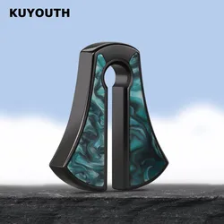 KUYOUTH Ear Weight Expanders Stretchers Hang Piercing Gauges Earring Stainless Steel Body Jewelry 2PCS