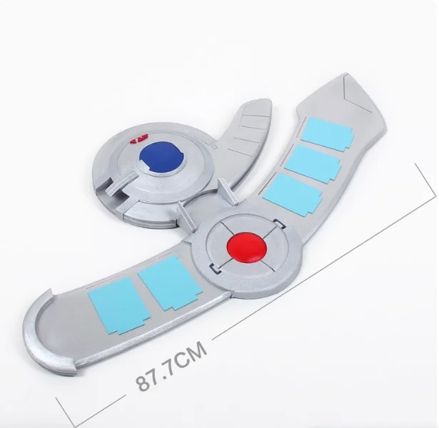 

Anime Game King GX Yuki Judai Cosplay Props Duel Disc Halloween Carnival Party Events Adult COS Christmas Gift Can Insert Cards