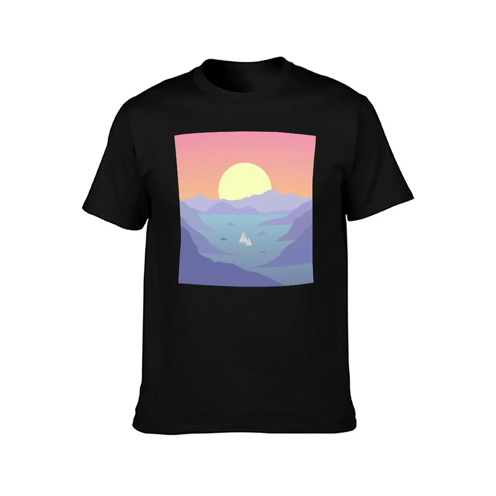 Surfaces Horizon Album Cover T-Shirt Plus Size Non-Shrink T-Shirt