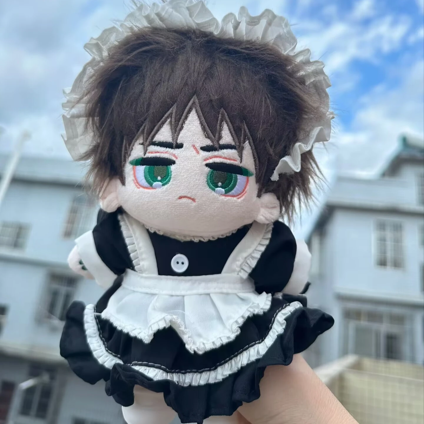 Attack on Titan" and "Eren Yeager" attributes 20cm cotton doll Naked doll  Cute anime gift without clothes - AliExpress 200000532