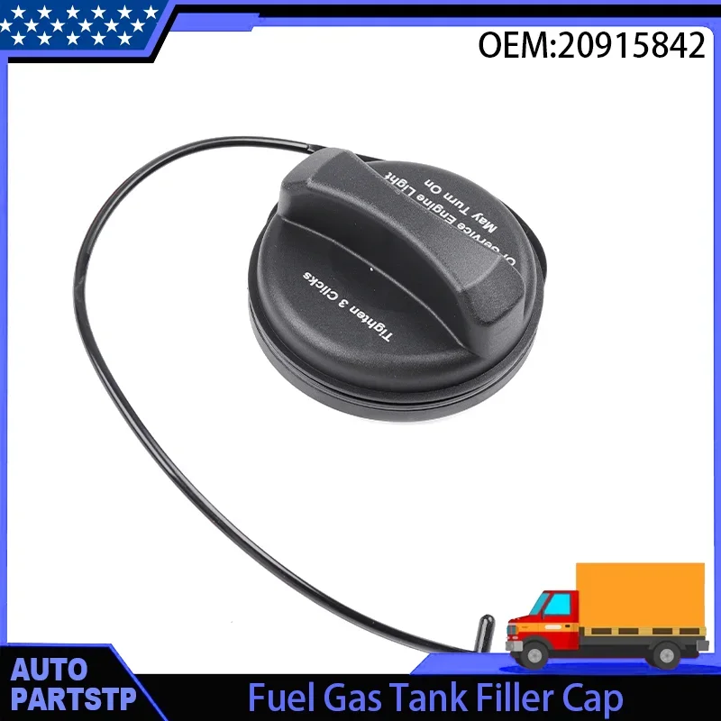 Gas Cap Fuel Caps 20915842 Compatible with Chevrolet Silverado 3500 2500 1500 GMC Sierra 3500 2500 1500 Cadillac Escalade Buick Enclave Saturn Outlook