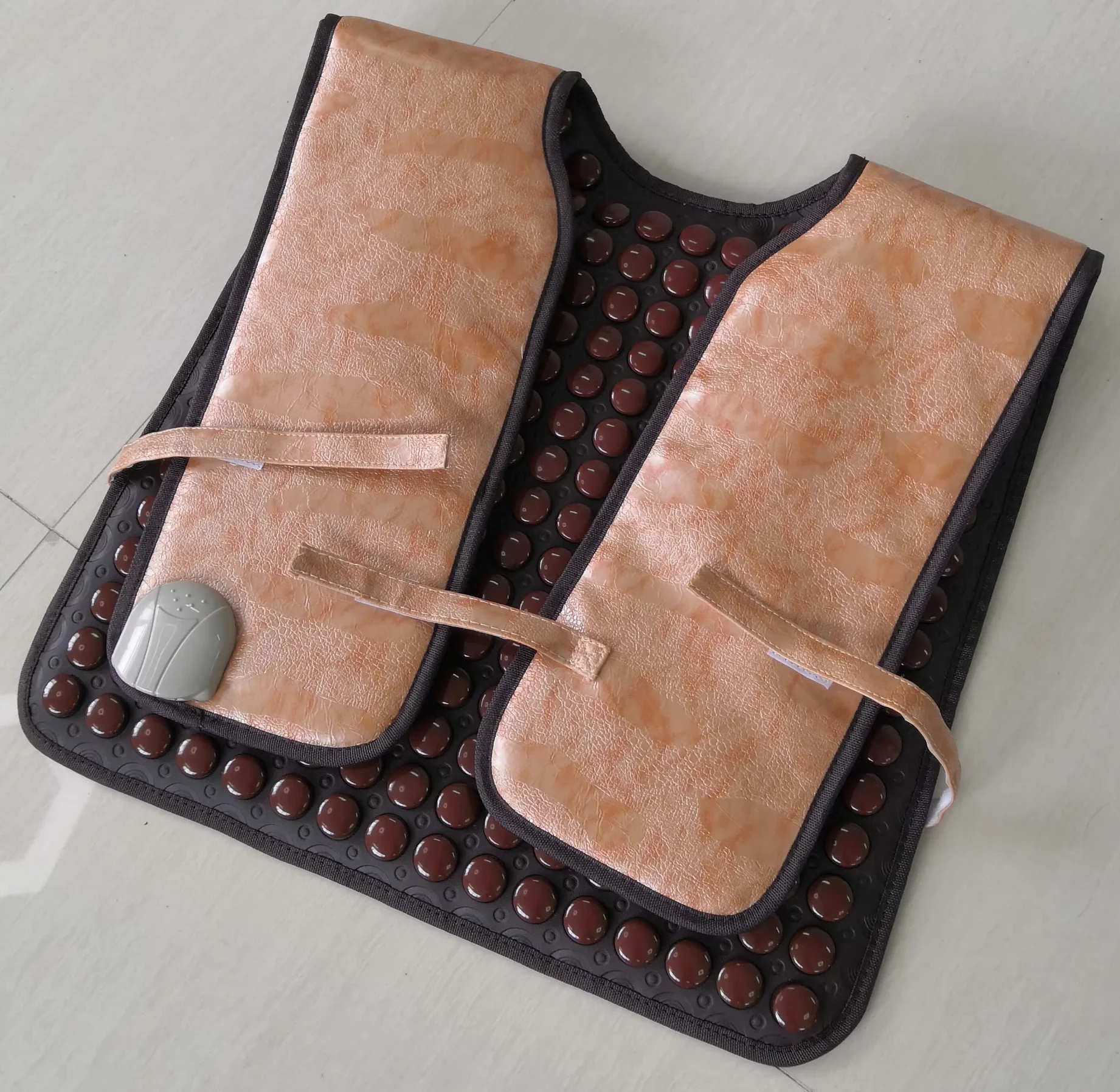 New Trends High Quality Salon Beauty Tourmaline Mattress Body Warm Vest Massage Pads Infrared Heating Jade Mat Jacket Belt
