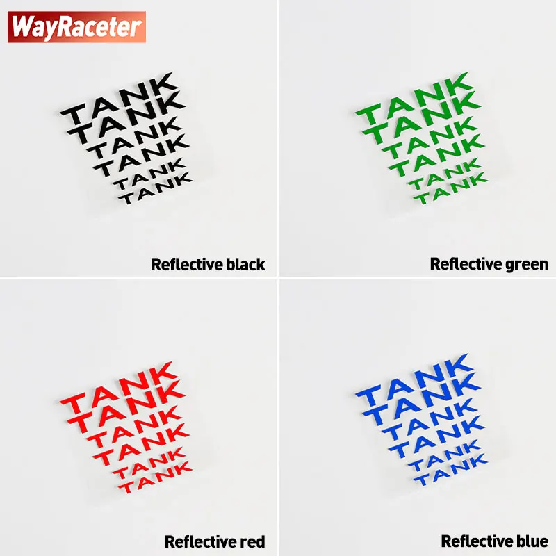 6 Pcs Car Brake Caliper Sticker High Temperature Waterproof Vinyl Decal For GWM Tank 300 2025 2026 400 500 700 Off Road 2024