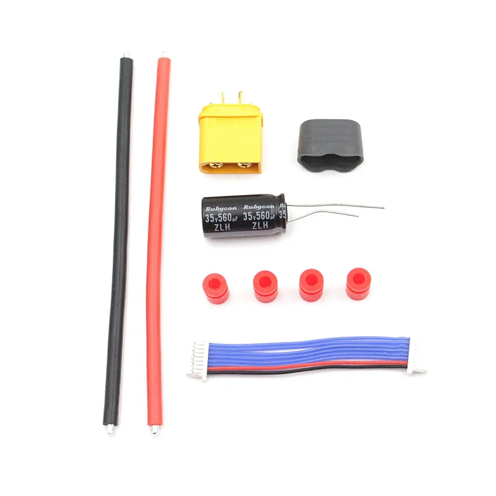 LANNRC 60A mini 4in 1 BLHeli_S ESC 2~6S Lipo 30.5mm mounting hole Support DSHOT600 protocol suitbale for FPV Traversing Drones image 5