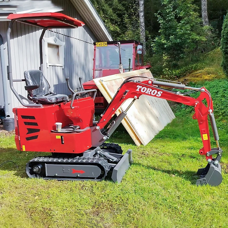 EPA/CE حفارة صغيرة للبيع 1 طن 1.2 طن آلة حفار صغيرة حفارة مزرعة مخصصة للحديقة #3