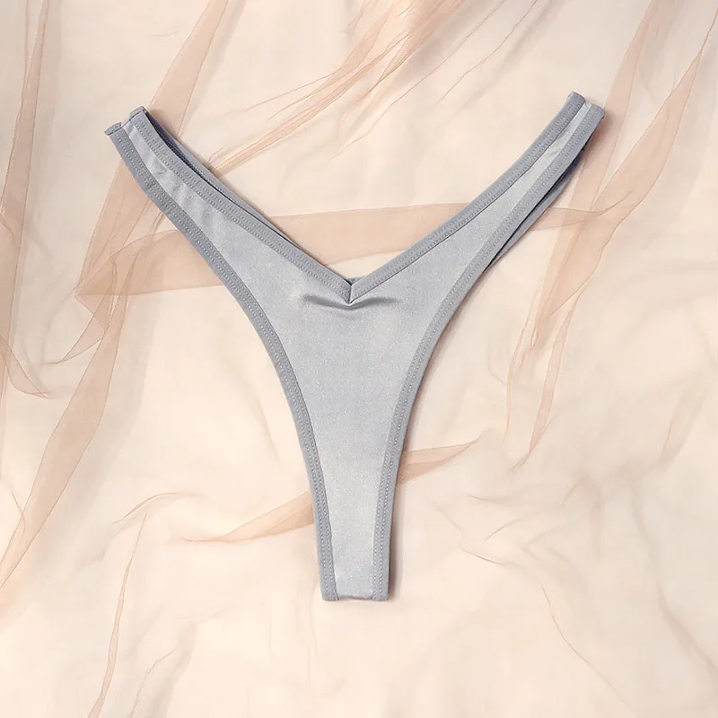 Sexy einfache Low Waist Slips Damen Großhandel Tanga neue Hüfthebehose in Europa und Amerika – Detail 10