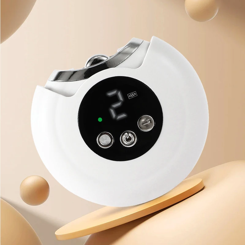 Huishoudelijke 2-in-1 automatische nagelvijl Elektrische nagelknipper voor kinderen en volwassenen Polijsten Nagelknipper met anti-knijpen