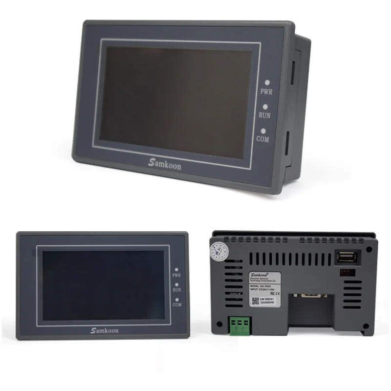 Samkoon SK-057FE Pannello di controllo PLC touch screen da 5,7 pollici Automazione industriale HMI con prezzo all'ingrosso competitivo