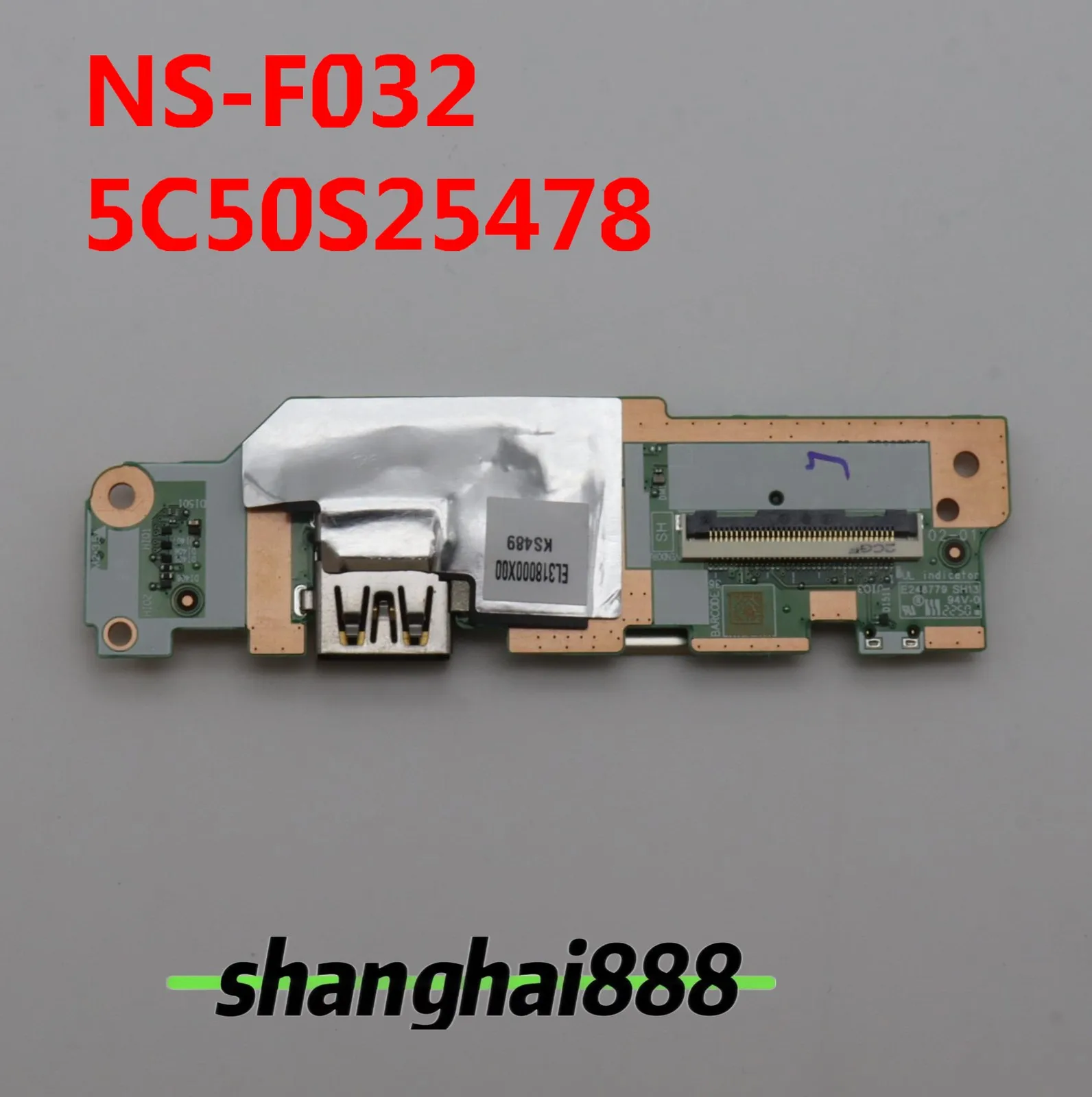 5C50S25478 NS-F032 USB power board for lenovo IdeaPad Slim 5 Light 14ABR8 82XS