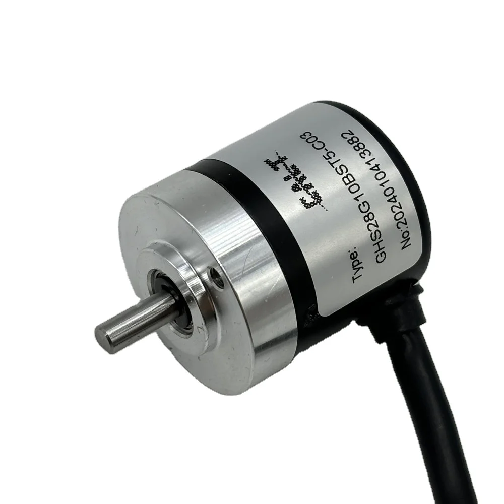 

CALT 28mm incremental rotary encoder GHS28G10BST5-C03 10ppr NPN+R output DC5v