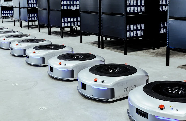 Robot Logistique Intelligent P500 pour Geek, Voiture AGV, pour Entrepôt d'Usine