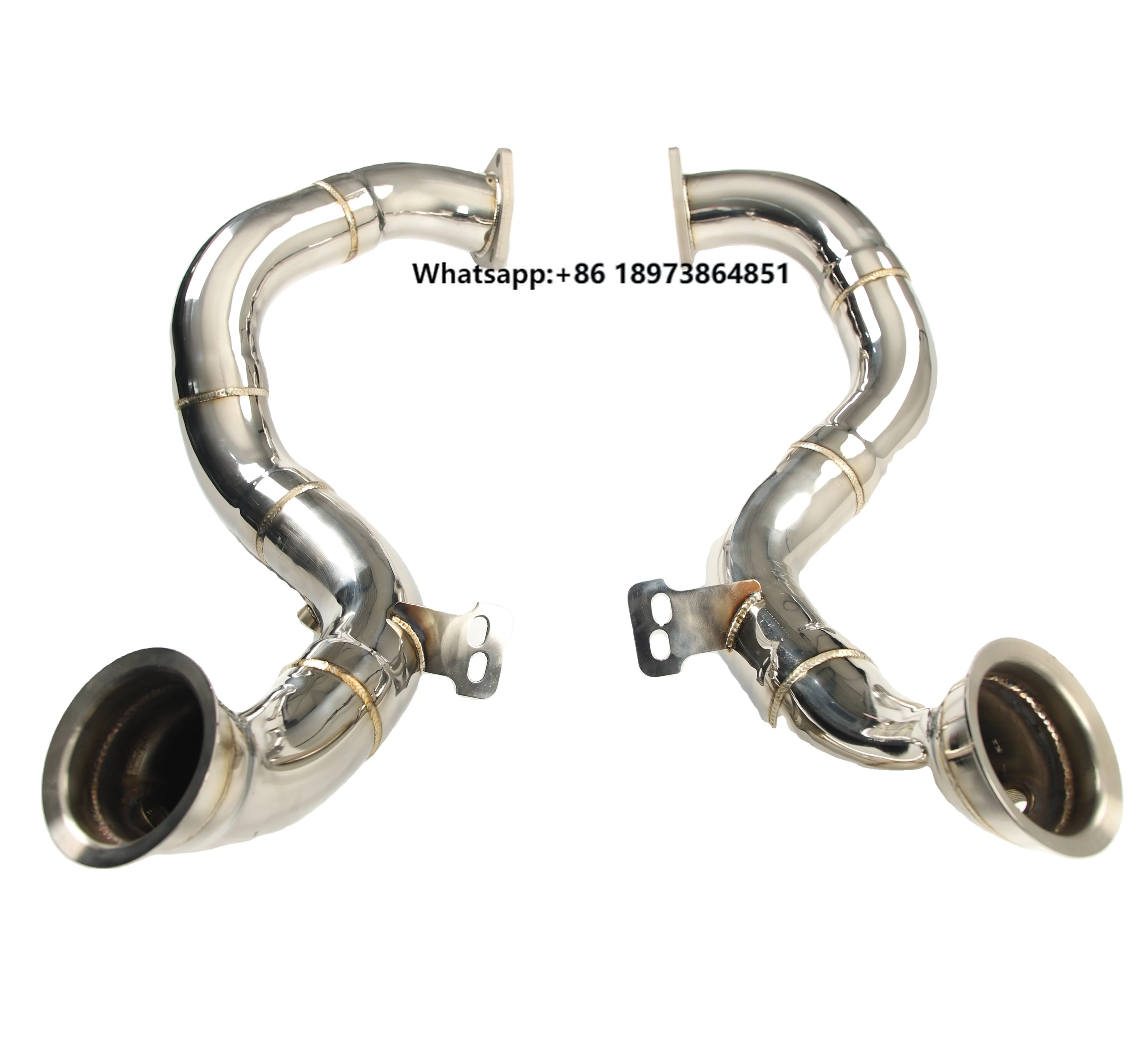 

Exhaust Downpipe for Aston Martin Vantage 4.0T Race Downpipes