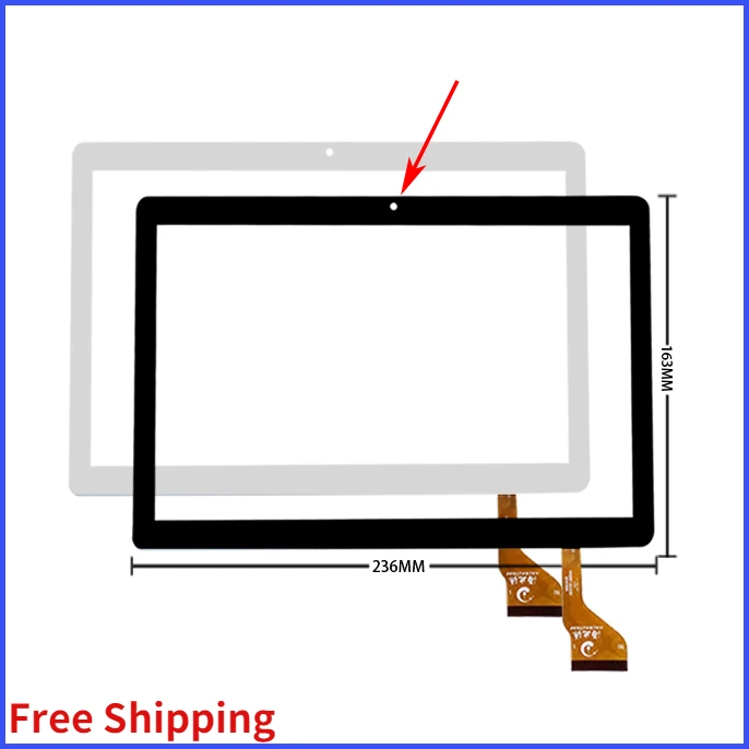 

New 10.1'' inch Touch For YESTEL X7 Android Tablet Screen Touch Panel ANGS-CTP-101306 HZYCTP-102044 Tab Sensor