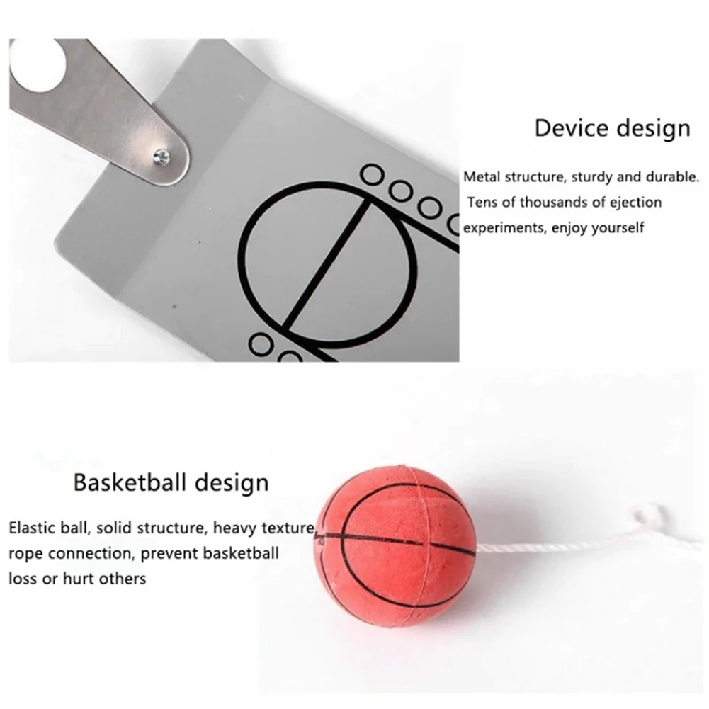 Super Sale Desktop Stress Relief Toys Folding Basketball Machine Handheld Mini Fun Basketball Hoops Office Desktop Toys