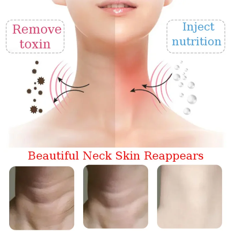 Neck care instrument for lifting and firming neck lines