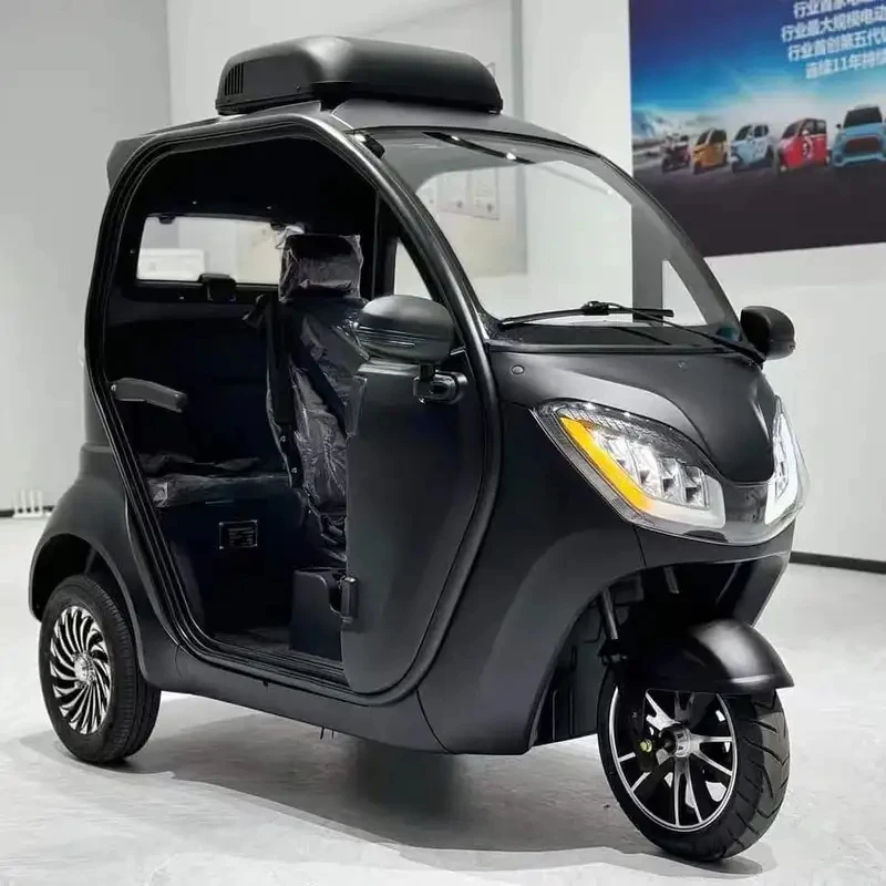 

New Energy Enclosed Micro Passenger Tricycle In China