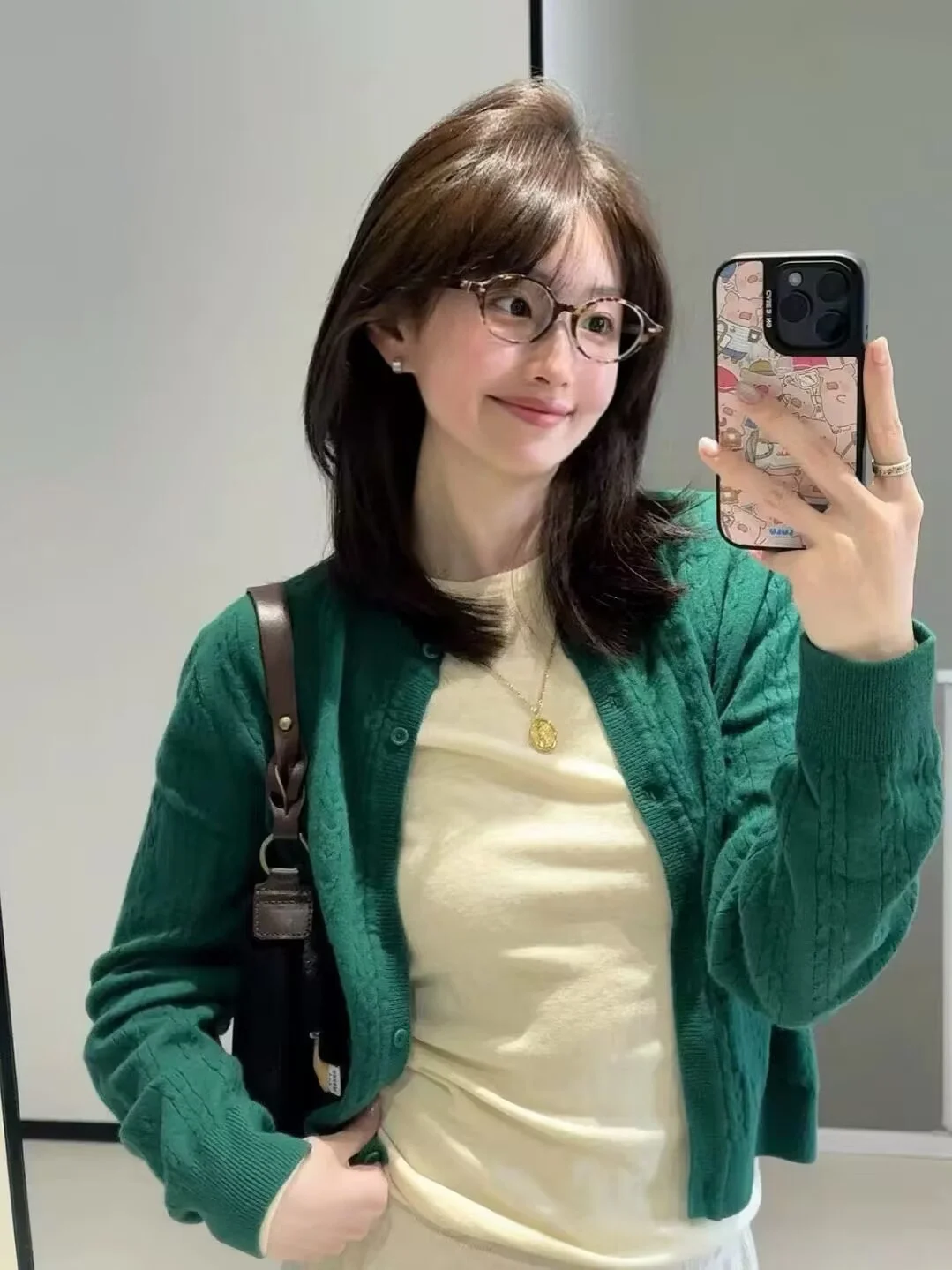 

Осенний вязаный свитер, пальто, женский свободный ленивый винтажный топ для колледжа, милый прямой топ без рукавов, длинный све, круглый Ne